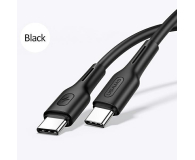 USAMS Kabel USB-C na USB-C 100W PDFast Charge 5A 1,2m czarny - 1569030 - zdjęcie 3